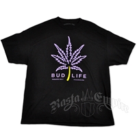 BUDSPOOL ENJOY WEED TEE BLACK 舐達麻+forest-century.com.tw