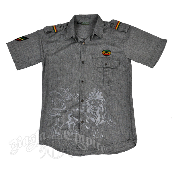 rasta button down shirts