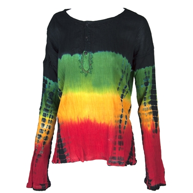 long sleeve rasta shirt