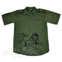 rasta button down shirts