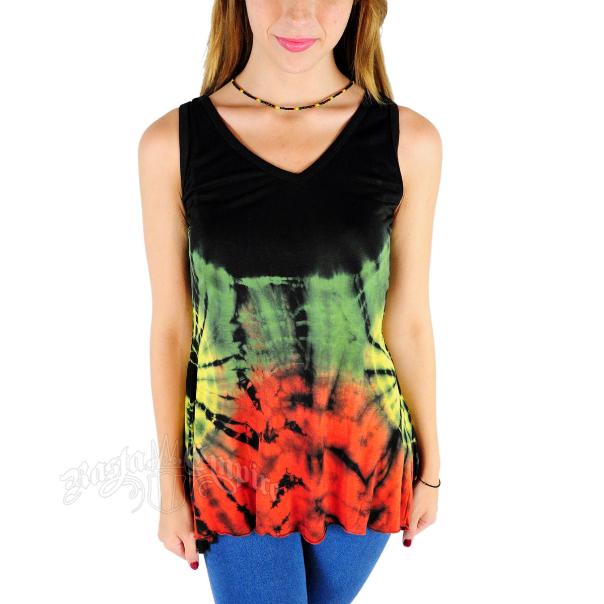 tie dye shirt reggae