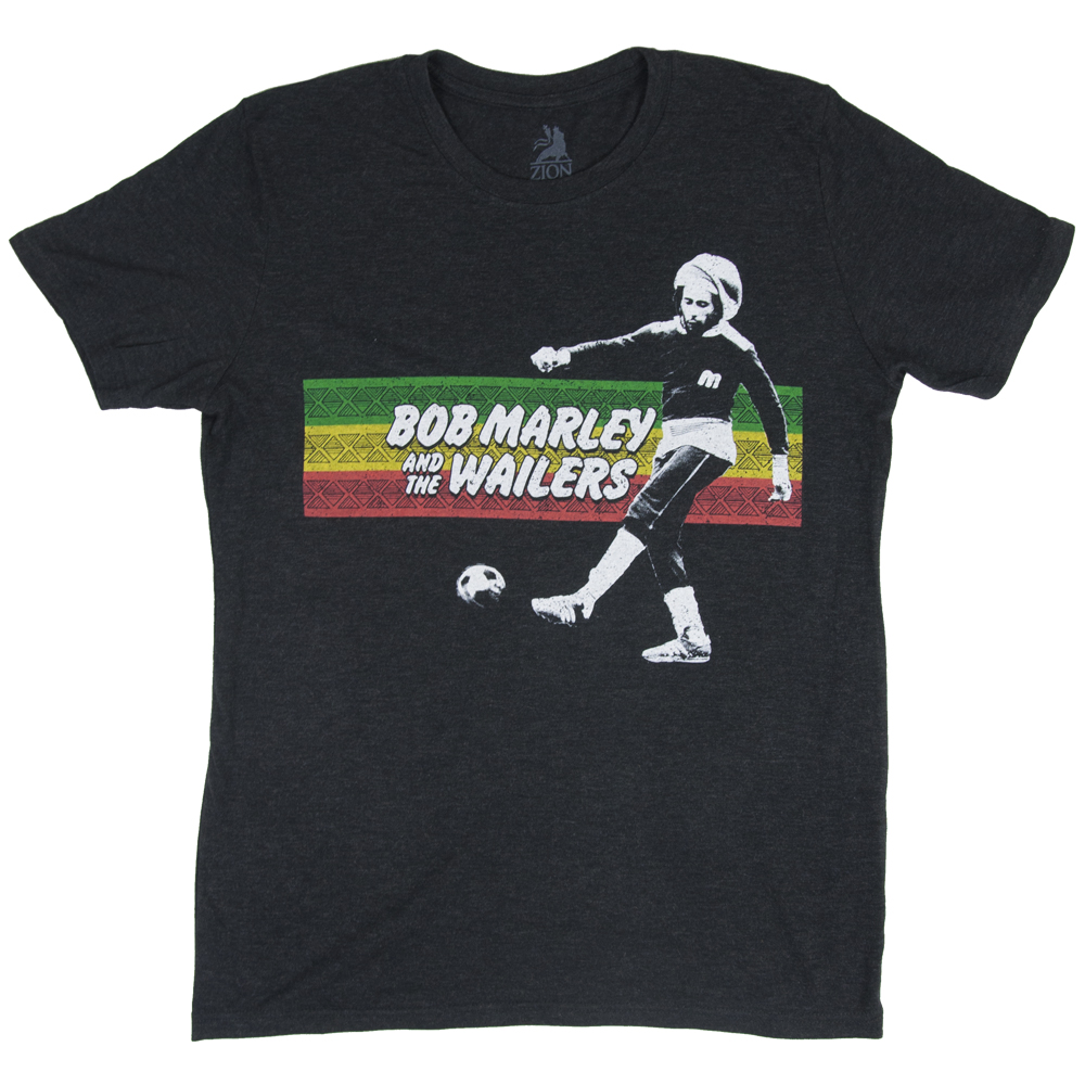 Rasta Soccer White T-Shirt – Bob Marley Official Store