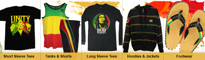 Bob Marley, Reggae, Rasta Clothing For Men | RastaEmpire.com