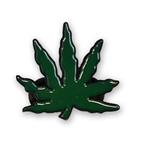 Marijuana Leaf Pin