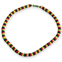 Rasta Beaded Necklace