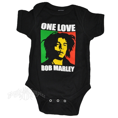 Bob Marley One Love Block Creeper - Black